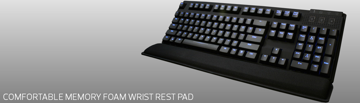 Max Keyboard Nighthawk X8 Backlit Mechanical Keyboard